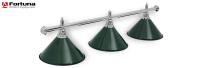 Светильник Fortuna Prestige Silver Green 3 плафона