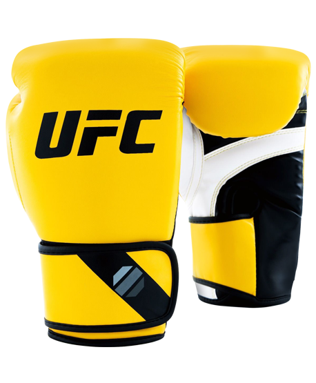 Перчатки тренировочные для спарринга UFC (желтые)