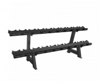 Стойка для гантелей (10 пар) SVENSSON INDUSTRIAL E3077 Matte Black 