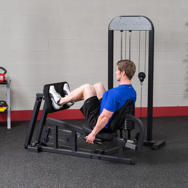 Блочный жим ногами горизонтальный Body-Solid GLP-STK