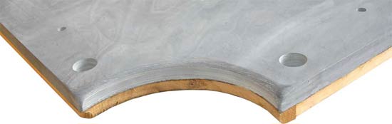 Плита «Italian Slate Mondialardesia» 9 ф (25 мм, 3-pc) пул, с подложкой