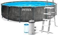 Каркасный бассейн Intex Greywood Prism Frame Premuim / 26742NP (457х122см)