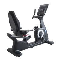 Велотренажер Protrain K9003RW-LED, горизонтальный