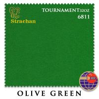 Сукно Strachan Snooker 6811 Tournament 32oz 193см Olive Green