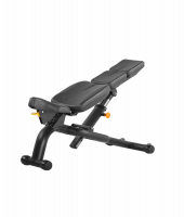 Скамья регулируемая BRONZE GYM H-037A (черный)