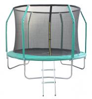 Батут Sport Elite с защитной сеткой (внутрь) с лестницей 10FT 