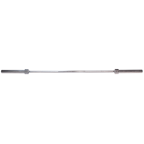 Гриф олимпийский прямой 86", до 450 кг, хромированный (класс-ZINK)