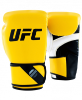 Перчатки тренировочные для спарринга UFC (желтые)