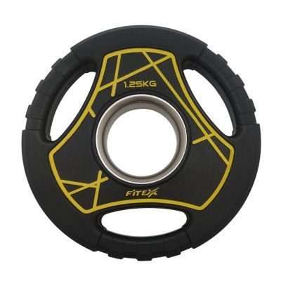 Диск "Олимпийский" Fitex Pro полиуретановый с ручками