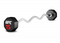 Сет из изогнутых уретановых штанг UFC  (10 шт)