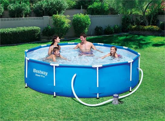 Каркасный бассейн Bestway Steel Pro Max 56408 (305х76)