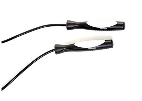 Скакалка Elements Pro 2.8m черный/белый