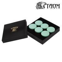 Мел Taom Chalk Snooker 2.0 Green 6шт.