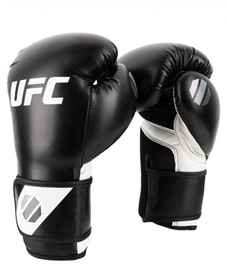Перчатки тренировочные для спарринга UFC (черные)