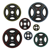 Полиуретановые олимпийские диски Pangolin Fitness WP012PU X-line