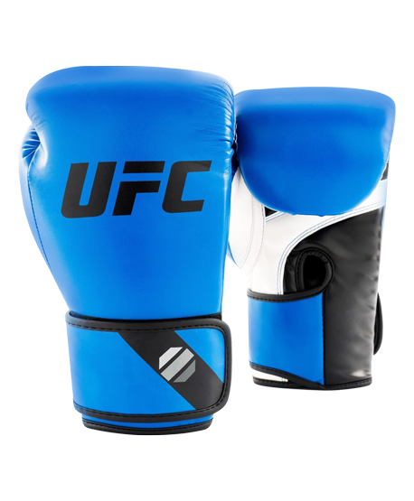 Перчатки тренировочные для спарринга UFC (голубые)