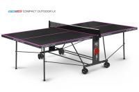 Стол теннисный Compact-2 LX Всепогодный Black