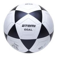 Мяч футбольный Atemi GOAL PVC бел/чёрн., р.5, ламинированный, окруж 68-71, клееный