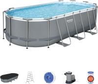 Каркасный бассейн Bestway Power Steel 56710 (549x274x122, с фильтр-насосом)