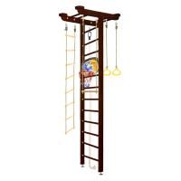 Шведская стенка Kampfer Big Sport Ceiling Basketball Shield (№5 Шоколадный Высота 3 м)