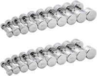 Гантельный ряд хромированный (шаг 1 кг, 10 пар) PROFI-FIT 1-10 кг