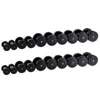 Гантельный ряд силовой (шаг 2,5 кг, 10 пар) PROFI-FIT 2,5-25 кг