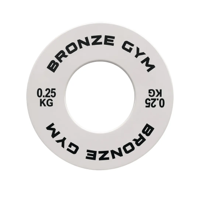 Диск калиброванный BRONZE GYM для пауэрлифтинга