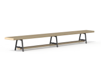 Скамья гимнастическая 3,5 м (3 метал. ножки)