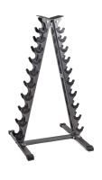 Стойка для 10 пар хромированных гантелей Original FitTools