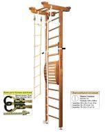 Шведская стенка Kampfer Little Sport Maxi Ceiling (№2 Ореховый Высота 3 м)