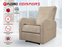 Кресло-реклайнер механический FUJIMO COMFORT CHAIR F3005 FMW Ваниль (Sakura 4)