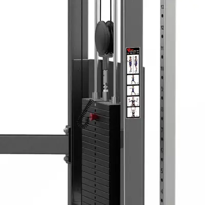 Двойной блок Realleader FM-1001 (синяя рама, черная обивка)