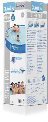 Bestway Каркасный бассейн Bestway Steel Pro 56706