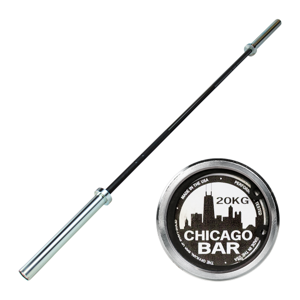 Гриф олмпийский с двойными марками 220 см BODY-SOLID CHICAGO