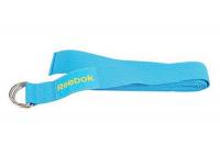 Ремень для йоги эластичный Reebok голубой