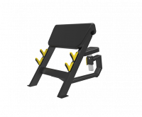 Скамья Скотта SVENSSON INDUSTRIAL E3044 Matte Black 