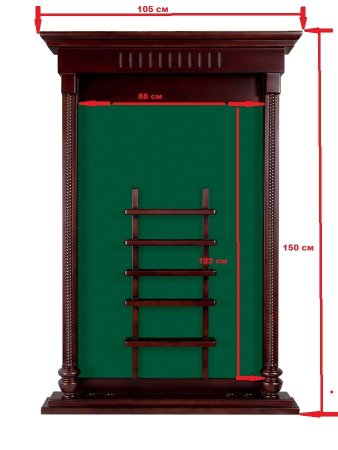 Киевница навесная Tower черный орех
