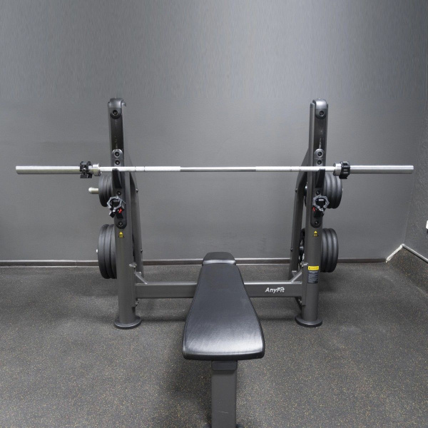 Скамья горизонтальная для жима лежа AnyFit PEB101