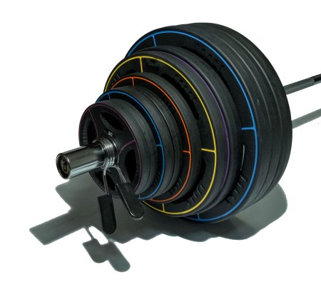 Штанга олимпийская Original FitTools 225 кг (диски-TPU)