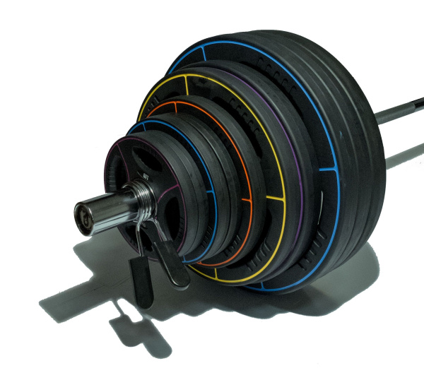 Штанга олимпийская Original FitTools 225 кг (диски-TPU)