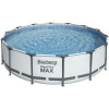 Каркасный бассейн Bestway Steel Pro Max 56950 (427x107см, с фильтр-насосом, лестницей и тентом)