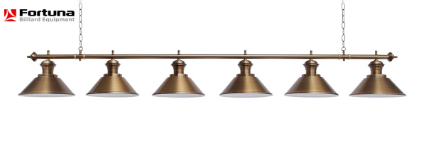 Светильник Fortuna Toscana Bronze Antique 6 плафонов