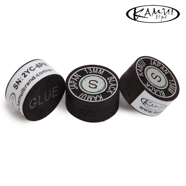 Наклейка для кия Kamui Black ø13мм Soft 1шт.