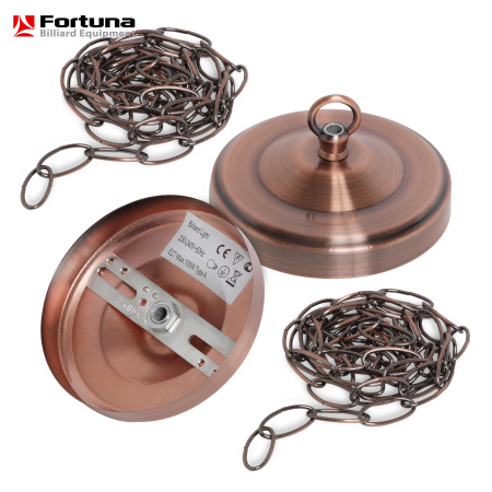 Светильник Fortuna Marseille Red Bronze 3 плафона