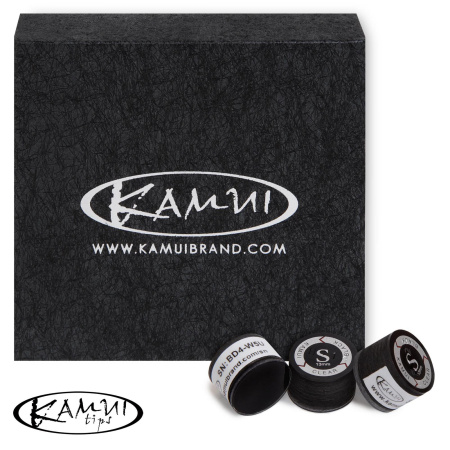 Наклейка для кия Kamui Clear Black ø13мм Soft 1шт.