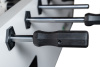Игровой стол - футбол "NineStar Iron Pro ITSF Grey" (144х75,5х90)