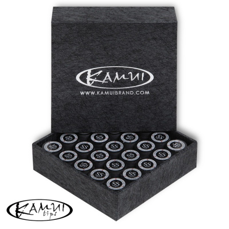 Наклейка для кия Kamui Clear Black ø14мм Super Soft 1шт.