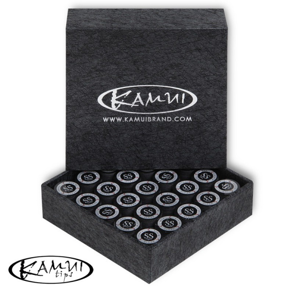 Наклейка для кия Kamui Clear Black ø14мм Super Soft 1шт.