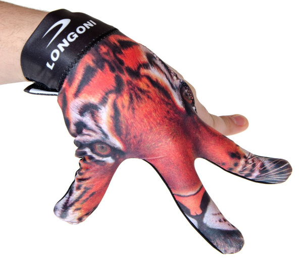 Перчатка бильярдная «Longoni Fancy Tiger»