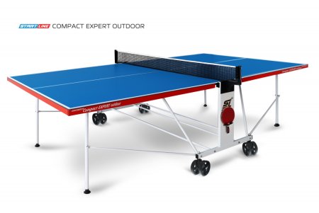 Теннисный стол StartLine Compact Expert Outdoor синий